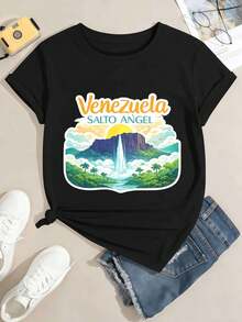 Women T-Shirts - Black - View 2