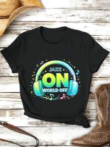 Women T-Shirts - Black - View 2