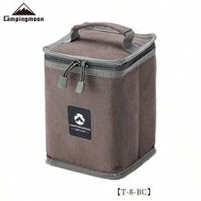 Túi đựng đồ bằng vải bạt gấp gọn CAMPINGMOON 1 chiếc, túi xách tay, túi đựng đèn lồng, túi đựng bình gas, T-8-BC, dụng cụ cắm trại - A - Xem 6
