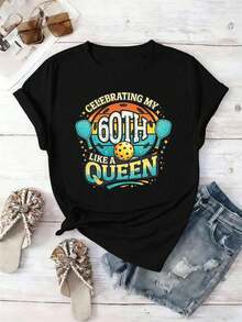 Women T-Shirts - Black - View 2