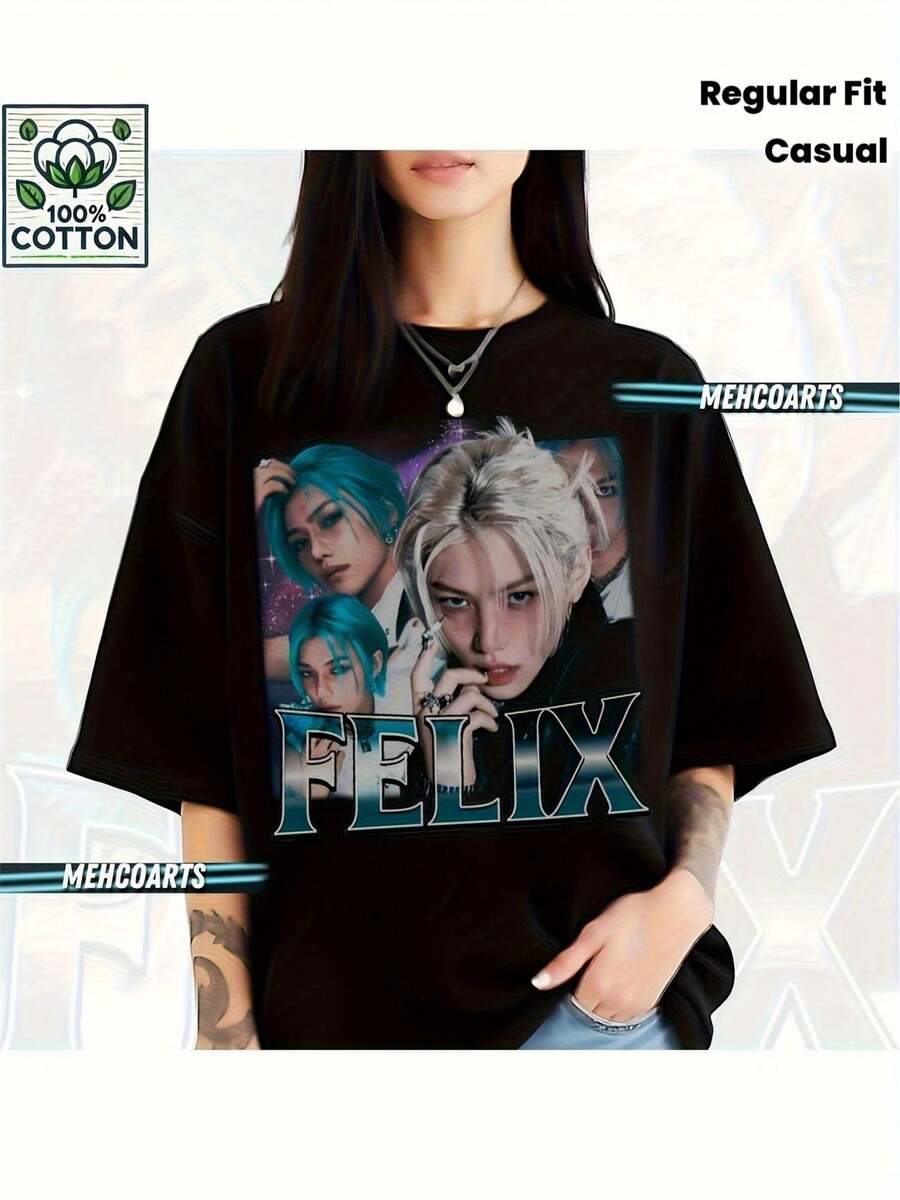 Women T-Shirts - Black - View 1