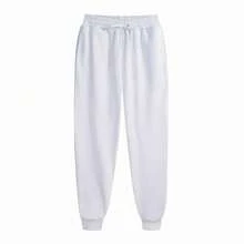 Pantalones de chándal informales para hombre, pantalones deportivos para correr, entrenamiento, gimnasio, trotar, pantalones largos para mujer, pantalones sueltos con cordón, moda en 11 colores - Rosa - Ver 2