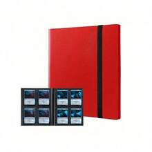 4-Pocket, 160-Pocket Trading Card Collection Album, With PP Sleeves, Compatible With Game And Sports Cards - Multicolor - View 13
