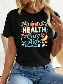 Women T-Shirts - Black - View 1
