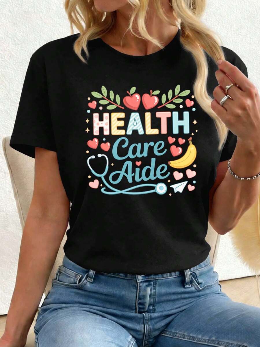 Women T-Shirts - Black - View 1