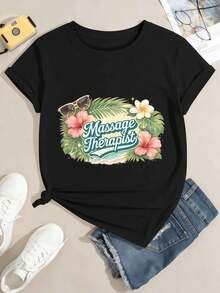 Women T-Shirts - Black - View 2