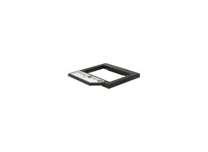 DeLOCK 62669 panel bahía disco duro 13,3 cm (5.25") Panel embellecedor frontal Negro