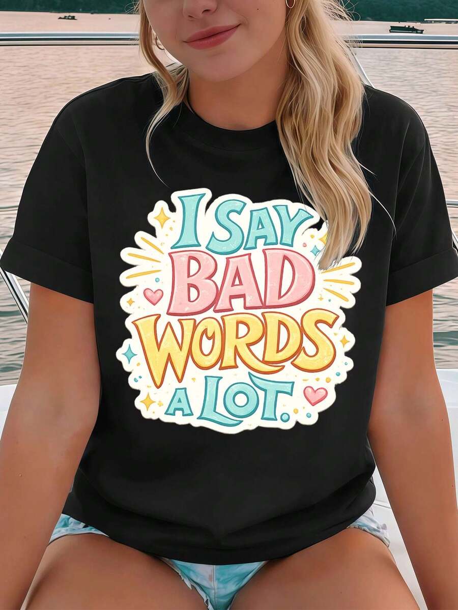 Women T-Shirts - Black - View 1