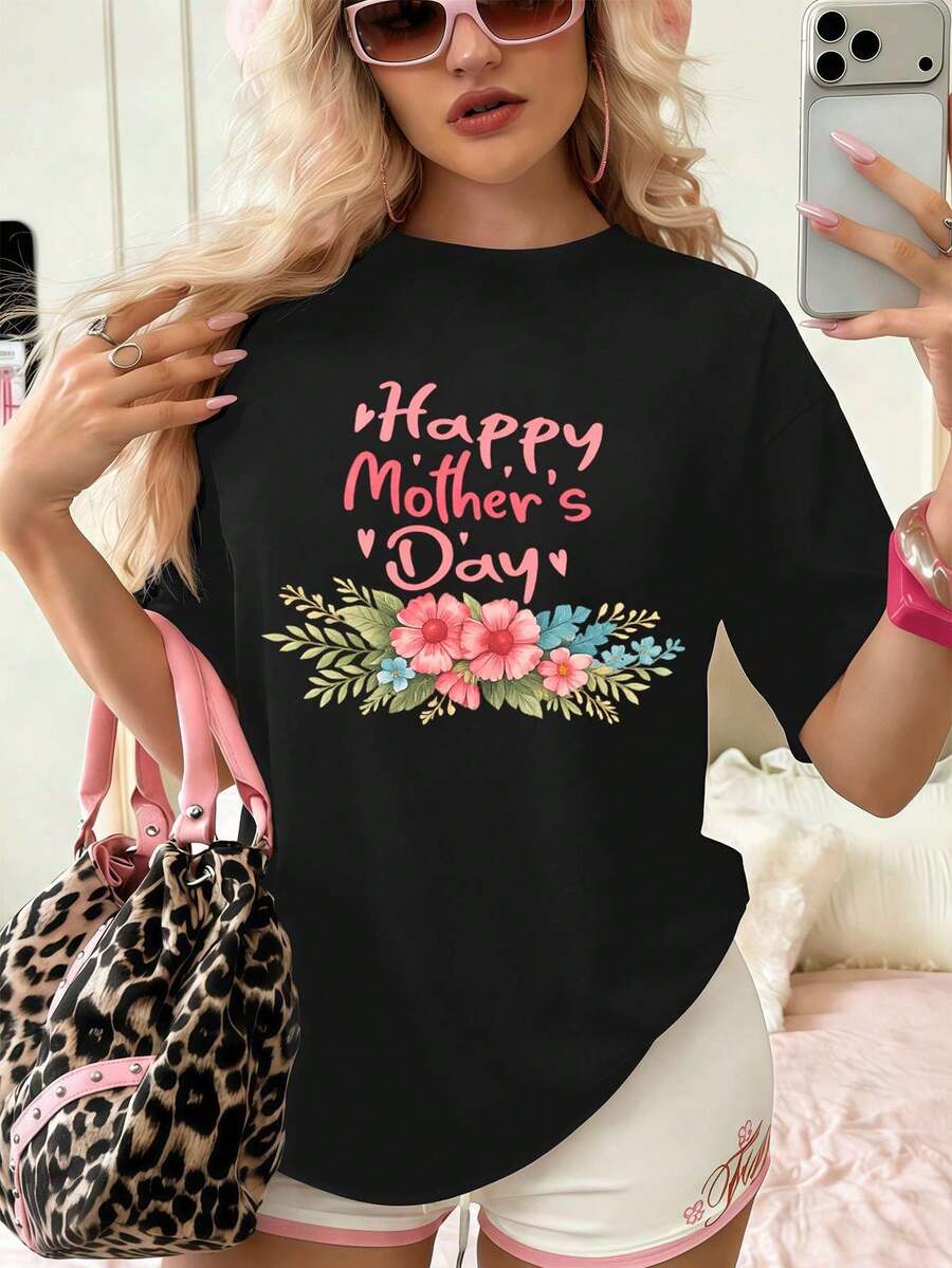 Women T-Shirts - Black - View 1