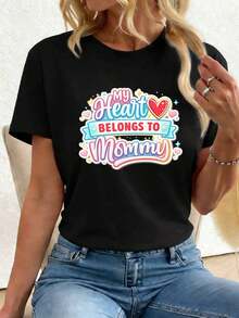 Women T-Shirts - Black - View 1