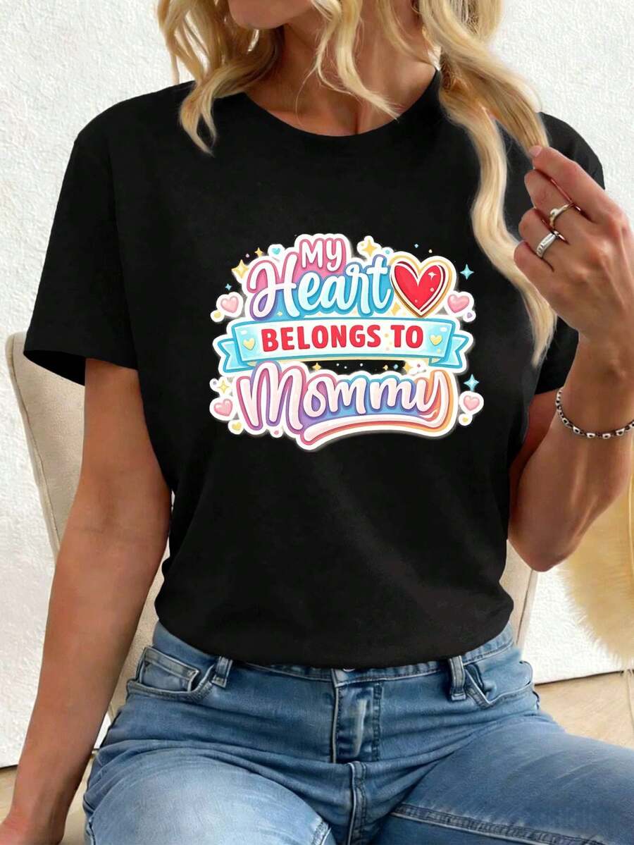 Women T-Shirts - Black - View 1