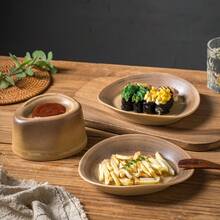 日式哑光陶瓷黄油碟，带盖，也可作蘸酱碗、调味碟、黄油保鲜盒使用，易于清洗 - 查看 5