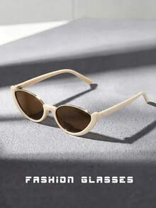 Kính râm unisex họa tiết da báo mắt mèo, thiết kế nửa gọng cong - Kính thời trang phong cách Bohemian, chống tia UV400, thích hợp cho kỳ nghỉ, du lịch, đi biển, thiết kế thanh lịch. - Nhiều màu - Xem 15