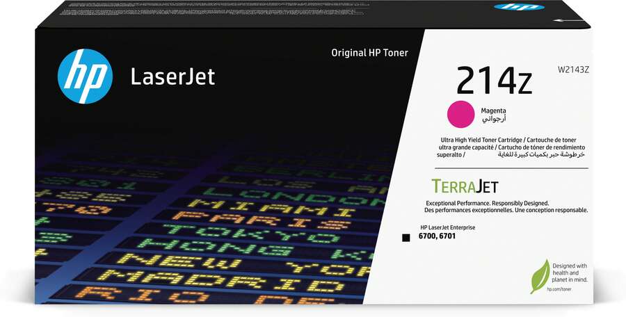 Cartouche de toner magenta HP LaserJet 214Z ultra haute capacité d'origine - Voir 1