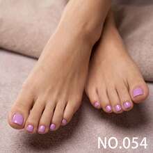 1 pieza Esmalte de uñas en gel No.054 de la marca GUIBOFU - Rosa vieja - Ver 7