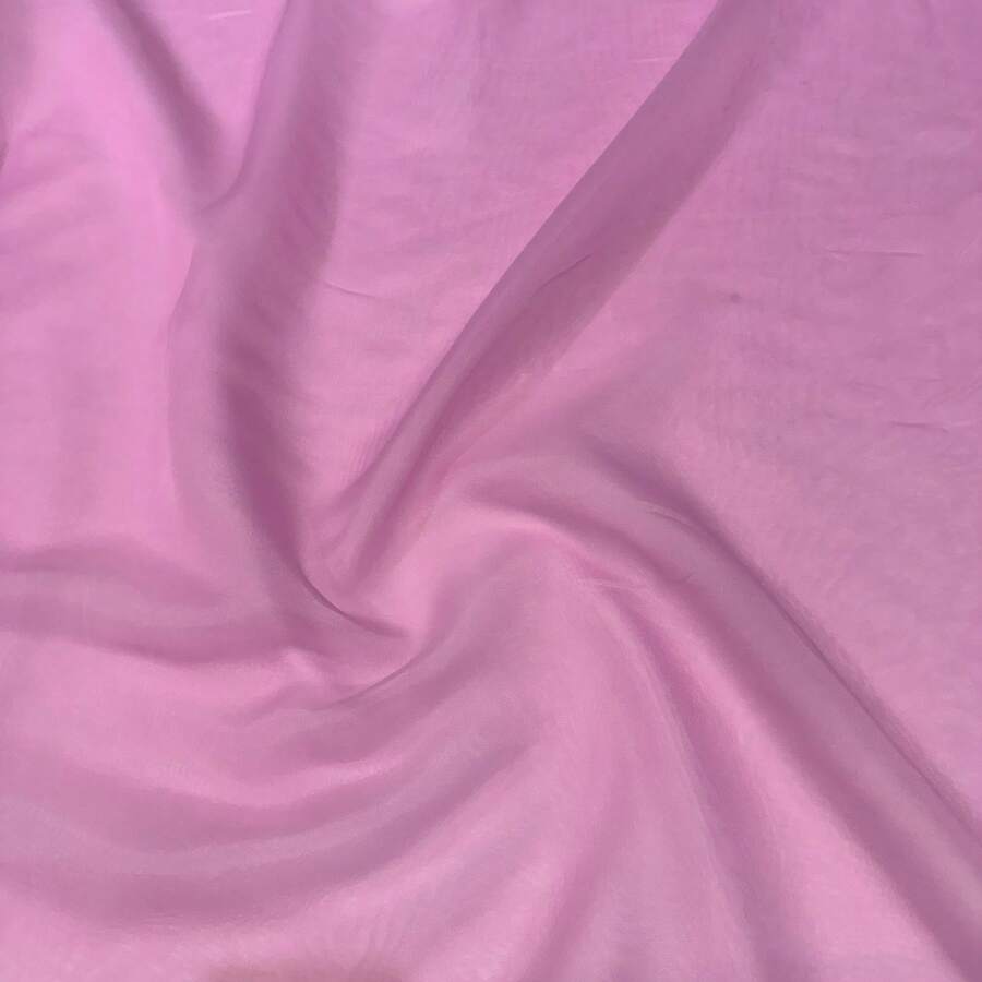 Plain Voile Fabric, Assorted Colors, 3.00m (Width), Curtains, Decoration - 嬰兒粉 - 查看 1
