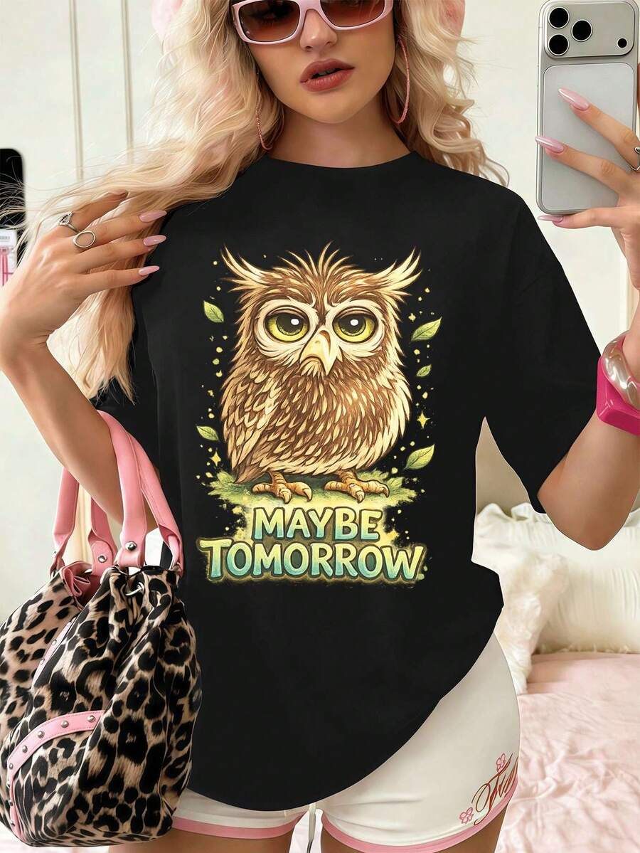 Women T-Shirts - Black - View 1