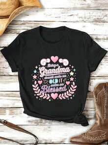 Women T-Shirts - Black - View 2
