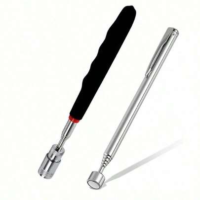Telescopic Magnetic Pick Up Tool, Extendable Magnetic Wand For Hard To Reach Areas, Metal Nut Bolt Retriever