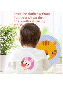 Mosquito Repellent Patches For Kids, Long Lasting Bug Repellent Stickers, Gentle Formula Cartoon Mosquito Patch For Baby, Suitable For Clothes Backpack Tent Use, Portable Outdoor Mosquito Repellent For Camping Travel Park - Multicolor - View 6