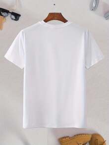 Camisetas de mujer a la moda - Blanco - Ver 3