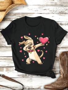 Women T-Shirts - Black - View 2