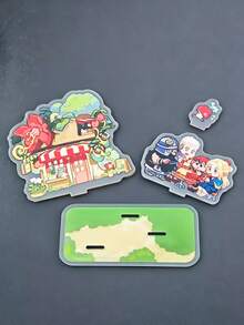 Dungeon Delicious High-Quality Cute Acrylic Double-Sided High-Definition Decorative Items, Anime Peripheral, Student Desk Decor, Friend Birthday Holiday Commemorative Gift, Anime Fan Collection - Multicolor - View 4