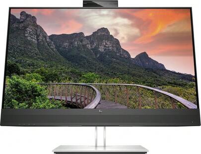 Écran HP E27m G4 pour PC, 68,6 cm (27"), résolution Quad HD LCD 2560 x 1440 pixels, noir et argent.