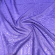 Plain Voile Fabric, Assorted Colors, 3.00m (Width), Curtains, Decoration - 紫色 - 查看 2