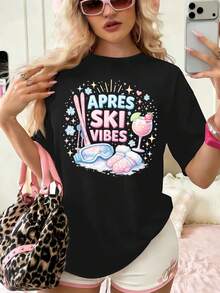 Women T-Shirts - Black - View 1