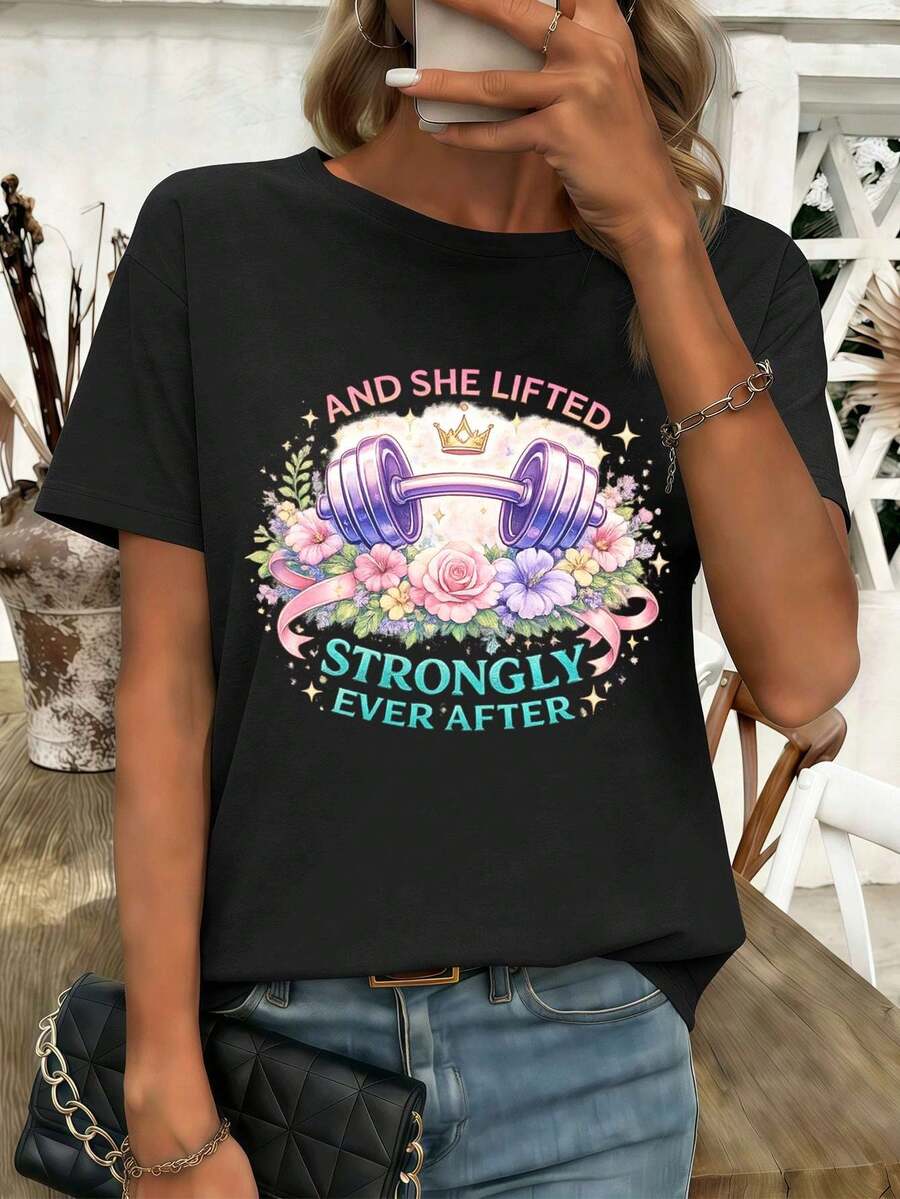 Women T-Shirts - Black - View 1