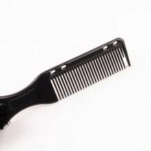 2/1 Set Men's Beard Brush, Long Handle Beard Cleansing Brush, Oil Comb And Hair Brush, Solid Color, Straight Hair Comb, Men's Beard Styling Comb, Leopard Print Comb, Leopard Print Hair Brush Styling Tool Set, With Hair Tie Tool, Hair Brush/Comb, Back To School, Travel Vacation Essential, Women's Hair Accessory,Festival,Party - Multicolor - View 5