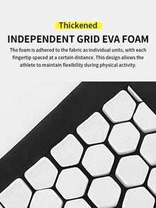 Honeycomb Anti-Collision Soccer Shin Guards, Breathable EVA Thickened Calf Protector With Non-Slip Strips - Multicolor - View 7