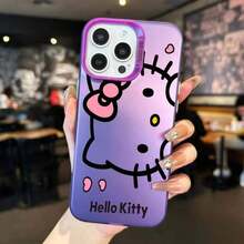 SANRIO ハローキティ ピンク 総柄 キュートクール ガールズ ケース, 17/16/15/14/13/12/11, Galaxy S26,S23,S22,S25,S24対応 耐衝撃性 傷防止 人気のある,新しい,限定,かわいい - 透粉 - チェックする 5