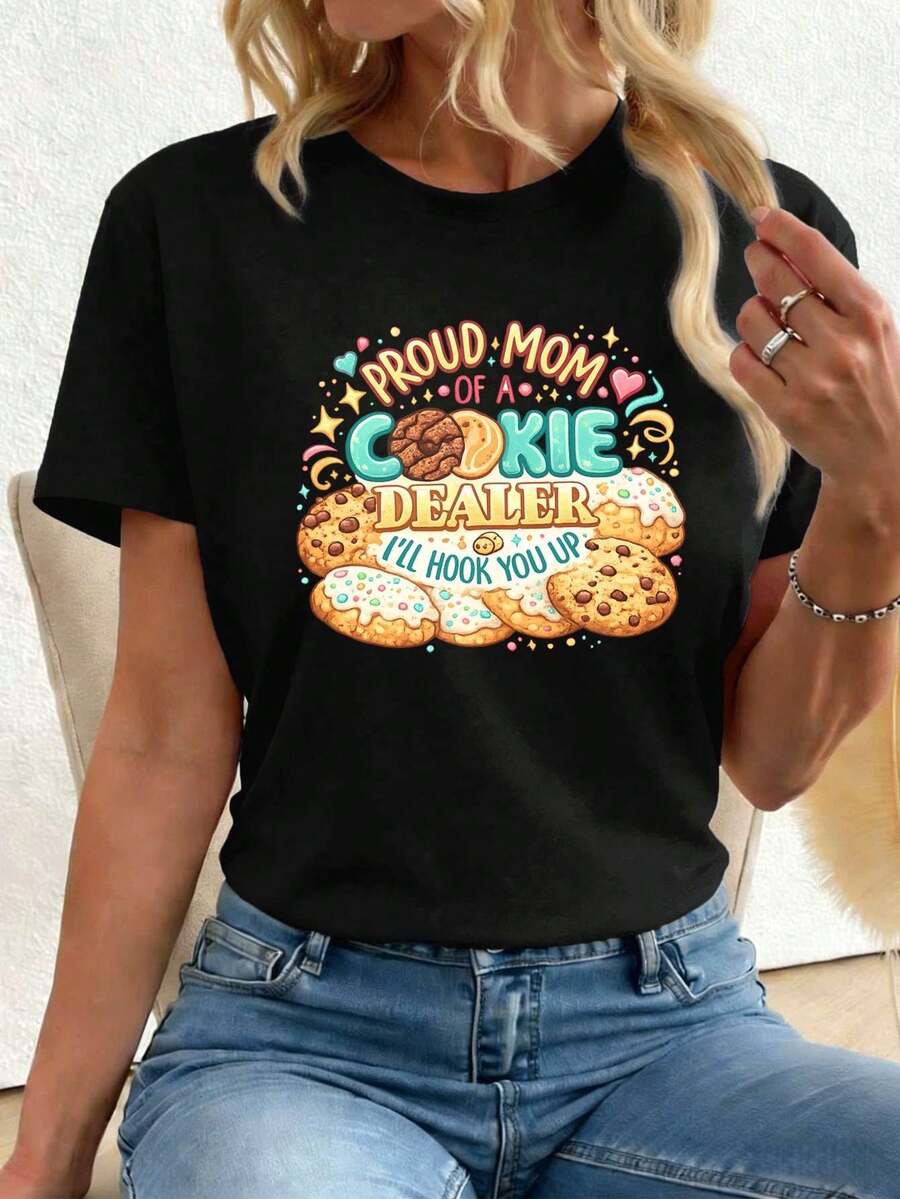 Women T-Shirts - Black - View 1