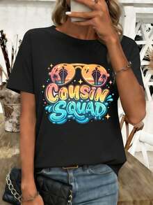 Women T-Shirts - Black - View 1