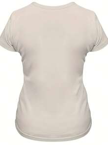 Plusstorlekar T-shirts - Vitt - Visa 6