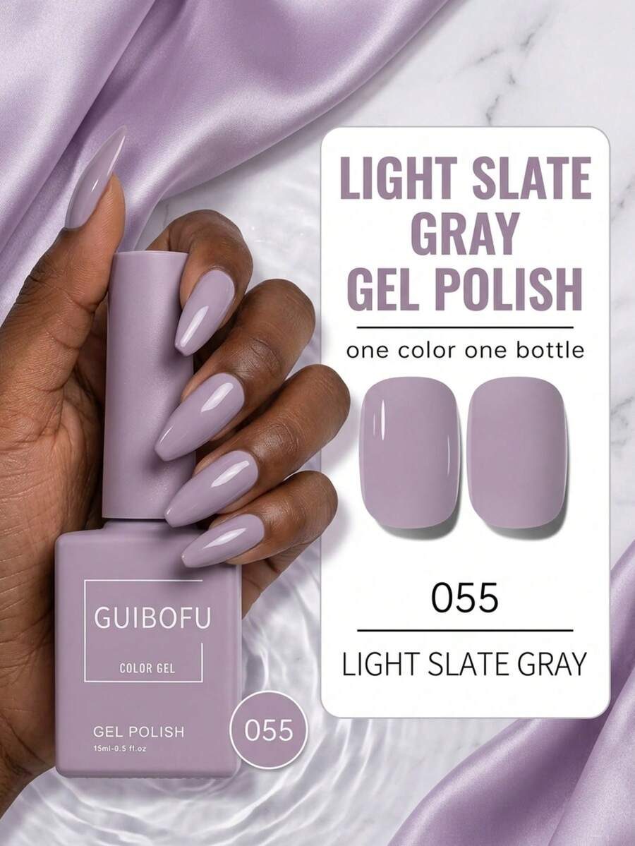 Brand GUIBOFU 1pc No.055 Gel Nail Polish