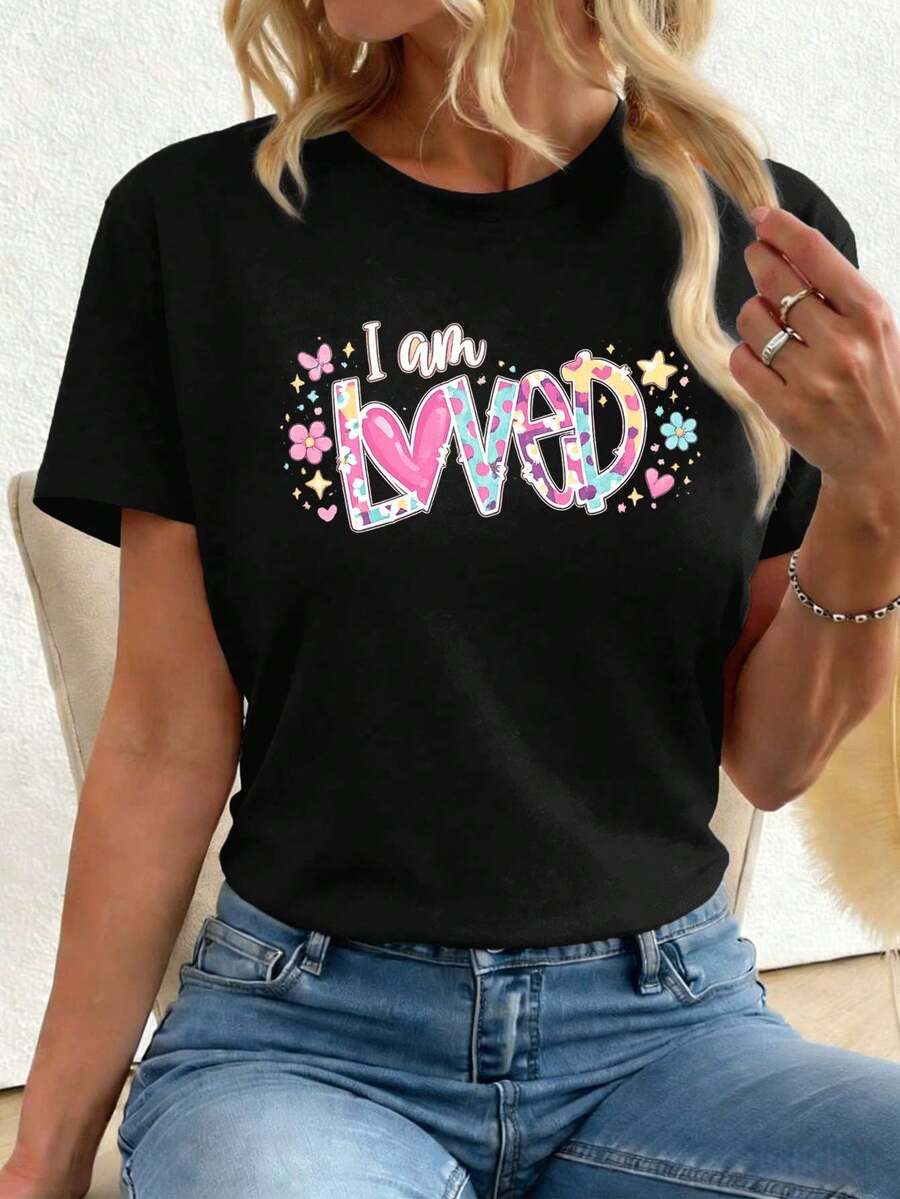 Women T-Shirts - Black - View 1