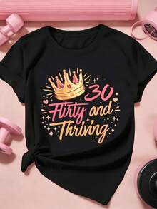 Women T-Shirts - Black - View 2