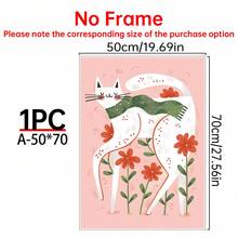 1/5件装帆布墙画海报,适用于房间家居装饰,美观实用,可选画框,可用于房间装饰、卧室装饰、婴儿房装饰、客厅装饰、办公室装饰等。 - 彩色 - 查看 33