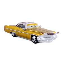 -Coche de juguete de Metal fundido a presión para niños, Cars 3 Hibiscus 1:55, Black Storm Jackson, Cars 2, regalos de navidad - 29 - Ver 22
