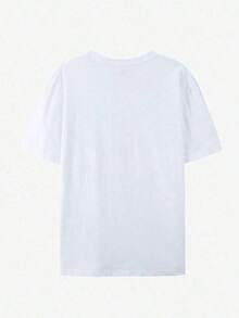 Disney Authorized Genuine, Disney Authorized New Pure Color Short-Sleeved T-Shirts In Spring And Summer, With Zootopia 2 Fox, Rabbit And Snake Prints, Which Are Multifunctional, Casual And Comfortable. Ladies Apply Pattern Printed 100% Cotton T-Shirts-Creative Cartoon Prints, Breathable And Light Fabrics, Regular Round Neck Street Casual Shirts In Spring And Summer, Disney Shirts, And Excellent Holiday Gifts. - White - View 2