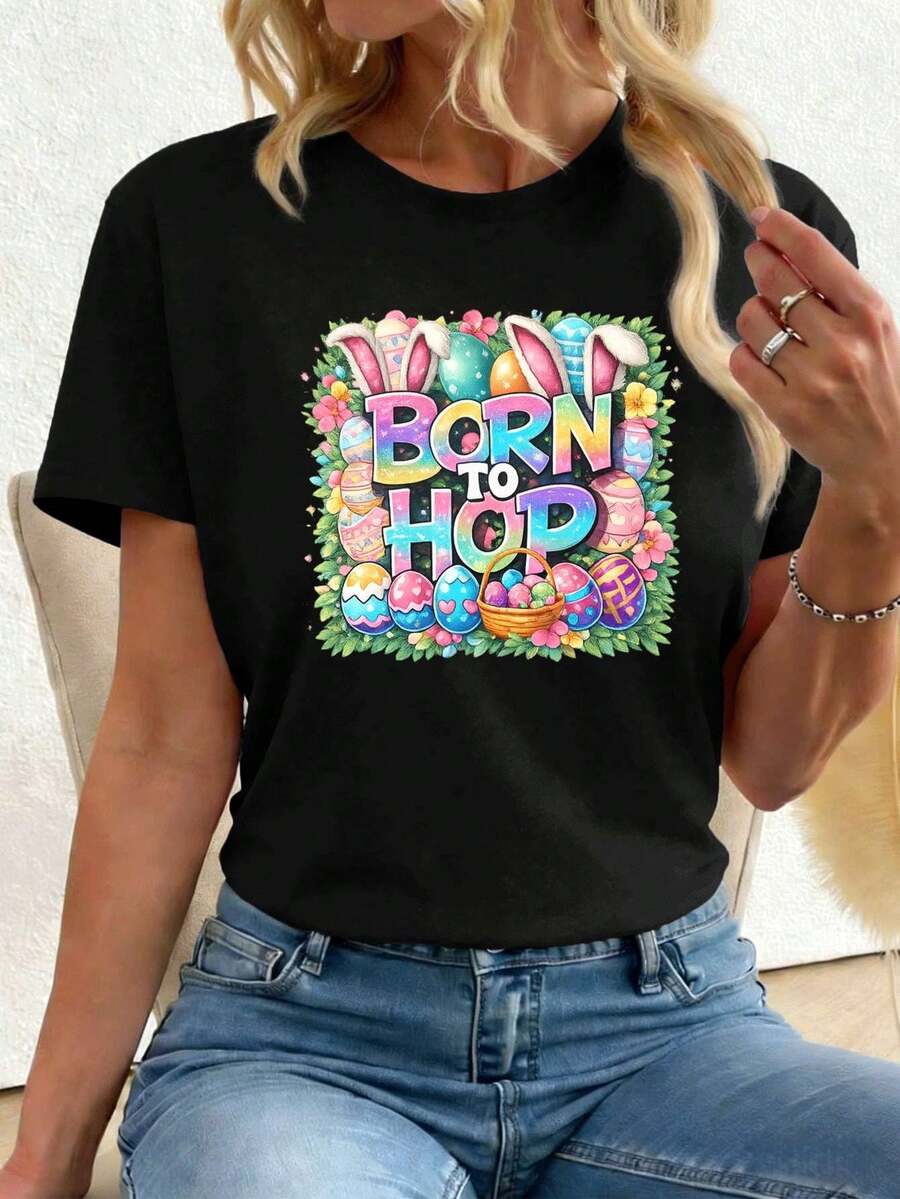 Women T-Shirts - Black - View 1