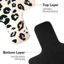 Non Slip Pilates Reformer, Soft Fleece Surface Pilates Towel, Pilates With Multiple Equipment, Lightweight And Foldable, Wicking And Quick Drying Yoga, Fitness - Spotted - View 6