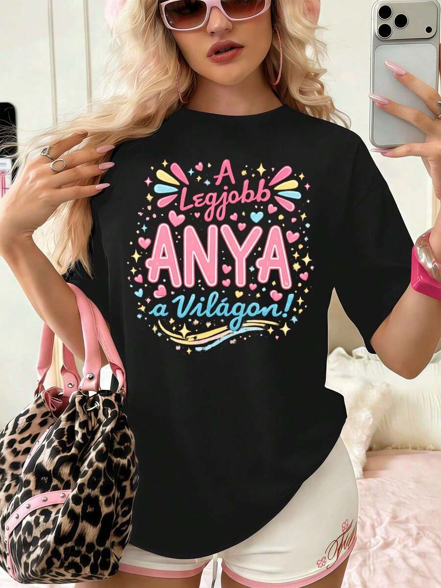 Women T-Shirts - Black - View 1