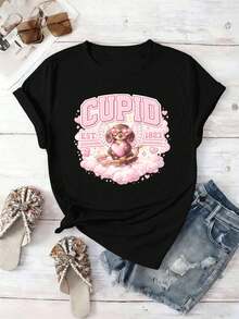 T-shirts pour femmes - Noir - Voir 2