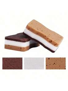 20/15/10pcs Multi-Purpose Cleaning Sponges, Ultra Absorbent & Durable Kitchen Scrub Sponges, Dual-Use For Dishes, Bathroom, Cookware, Portable Lightweight Design For Travel, RV, Dorm, Perfect For Everyday & Holiday Cleaning Tasks - New Model - View 4