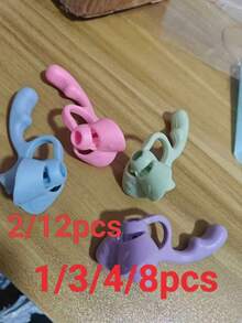 儿童练字笔筒，五指硅胶笔筒，儿童练字工具，舒适笔筒，初学者书写姿势指南，圣诞礼物推荐，节日礼物推荐 - 彩色 - 查看 8