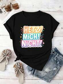 Women T-Shirts - Black - View 2